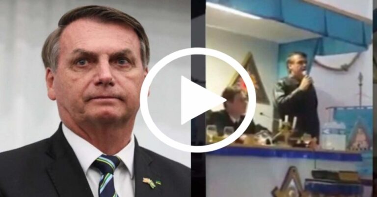 Após vazar vídeos em maçonaria, Jair Bolsonaro se cansa e fala pela primeira vez
