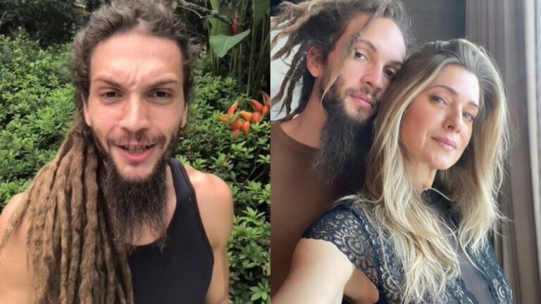 Marido de Letícia Spiller rebate críticas após ser chamado de mendigo
