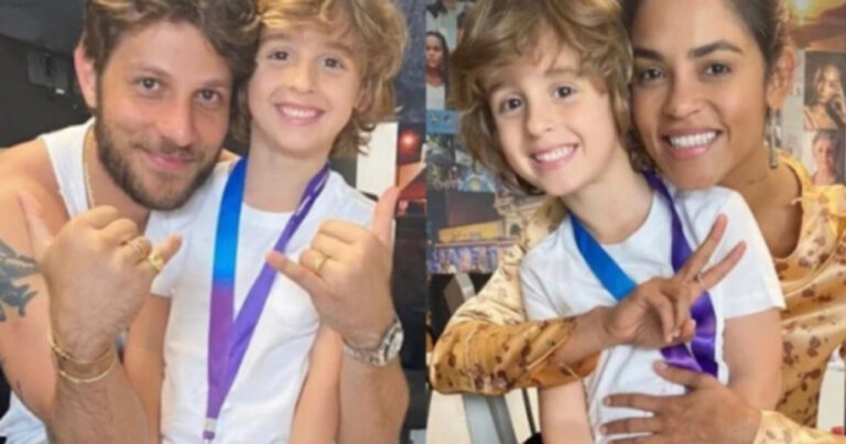 Travessia – Filho de Ari e Brisa faz sucesso aos 6 anos e é neto de famosa celebridade brasileira