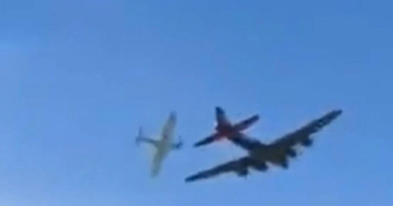 Vídeo: aviões se chocam e explodem em show aéreo no Texas, EUA