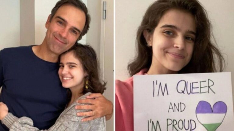 Tadeu Schmidt sobre ter descoberto sexualidade da filha pelas redes sociais: “Não fez a menor diferença”