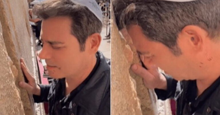 Em tratamento contra câncer, Celso Portiolli posta vídeo emocionante no Muro das Lamentações e agradece apoio