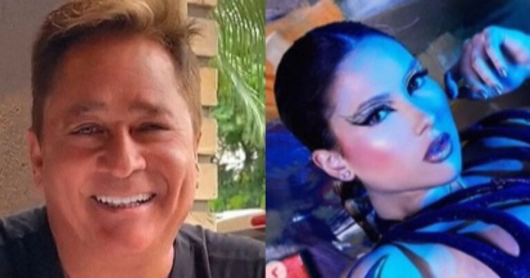 Virgínia flagra momento fofo da filha com Leonardo e dispara: ‘O que o avô não faz’