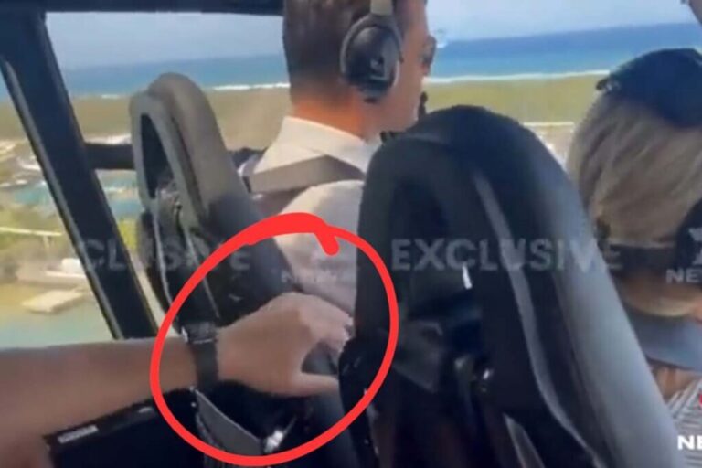 Vídeo: passageiro tenta avisar piloto instantes antes de seu helicóptero colidir com outro