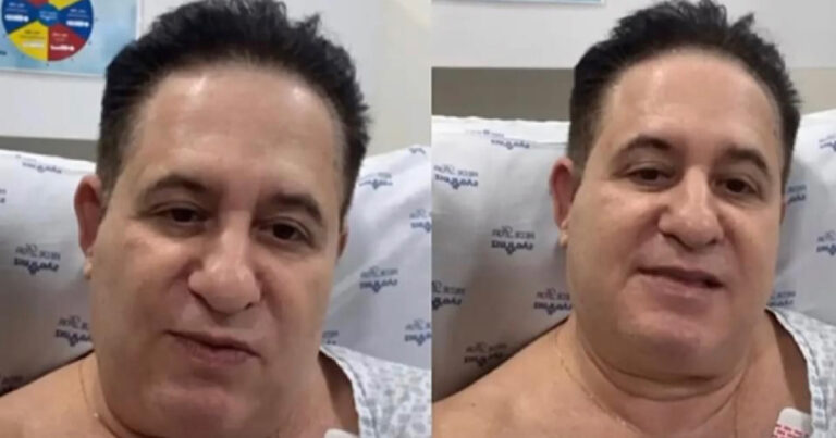 Cantor Marrone é internado e passará por cirurgia