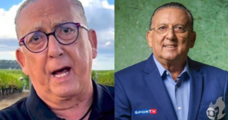 Após viagem para o Sul, Galvão Bueno faz desabafo: ‘Morri e não me avisaram’