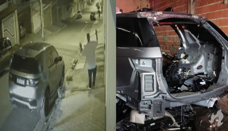 Carro de luxo roubado do cantor Péricles é encontrado desmontado na Zona Leste de São Paulo
