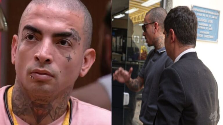 MC Guimê presta depoimento em delegacia, após ser envolvido em caso de importunação