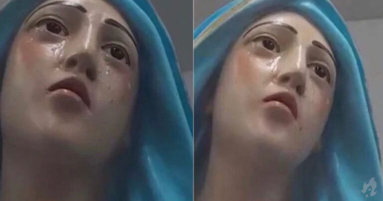 Fiéis relatam ver Nossa Senhora chorando em Igreja de MG e gravam vídeo do momento