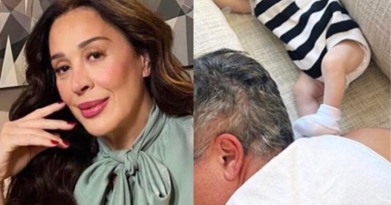 Claudia Raia encanta ao exibir novas fotos do filho caçula com o marido
