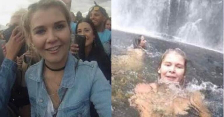 Jovem tira uma selfie, e acaba registrando uma cena triste