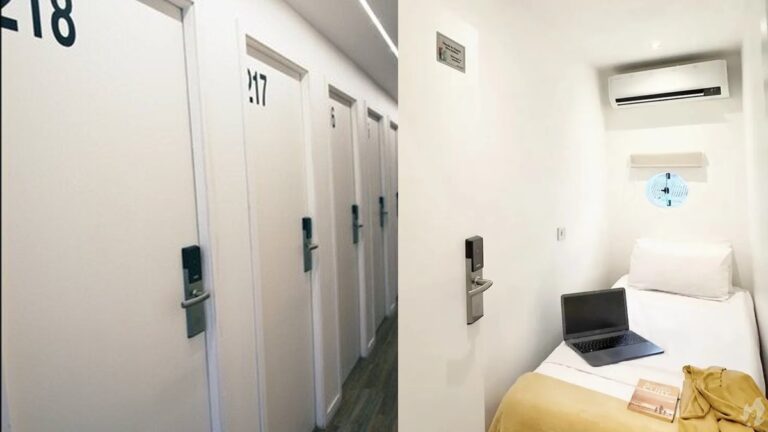 Pequeno espaço, grande economia, conheça o menor quarto 3m² de hotel em SP