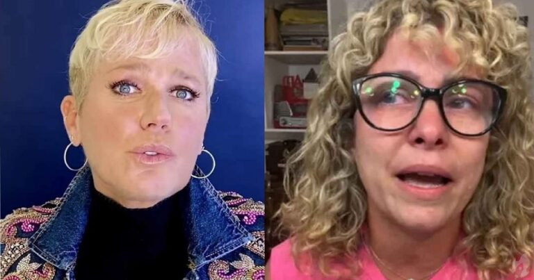 Barbara Borges chora após polêmica com Xuxa