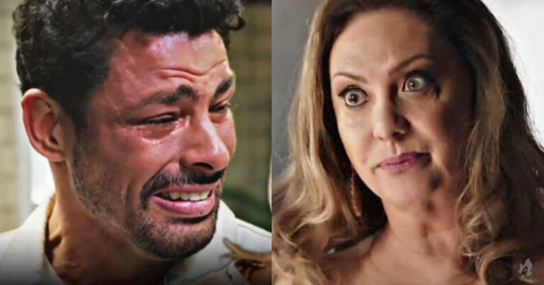 Terra e Paixão – Em cena de tirar o fôlego, Caio reencontra Agatha viva e descobre o motivo de seu desaparecimento