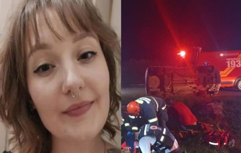 Acidente tira a vida de professora de 24 anos e deixa 2 feridos em estado grave em SC