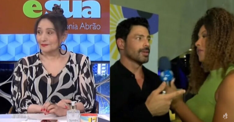 Cauã Reymond dá fora em repórter de Sonia Abrão e apresentadora manda recado