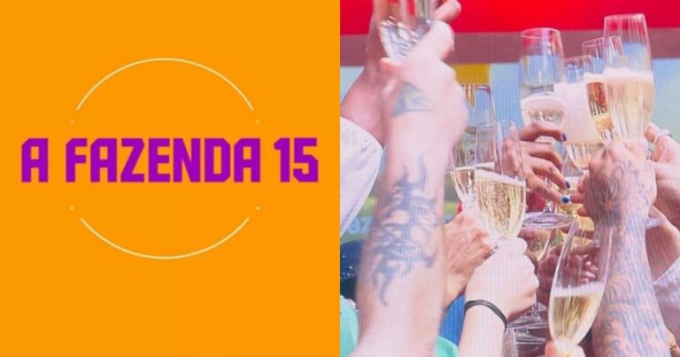 A Fazenda 15: Dentro da sede, peões brindam nova temporada