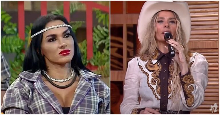 Galisteu desmente Simioni ao vivo pela segunda vez