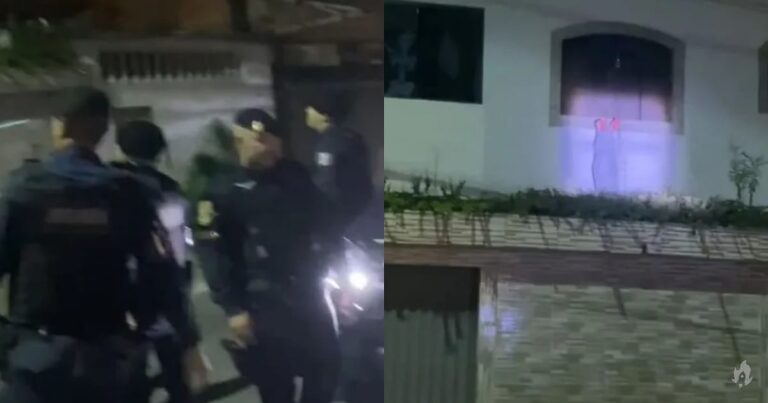 Vídeo: Decoração de Halloween ‘assusta’ moradores e mobiliza autoridades no litoral de SP; ‘muito real’