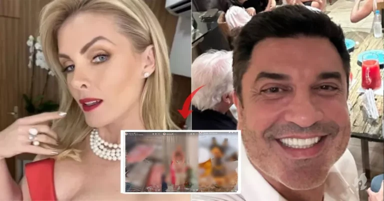 Ana Hickmann comemora festinha com Edu Guedes e fotos da ocasião são vazadas