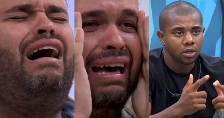 Bate-Papo BBB: Michel explica perseguição a Davi, detona o baiano e cai no choro