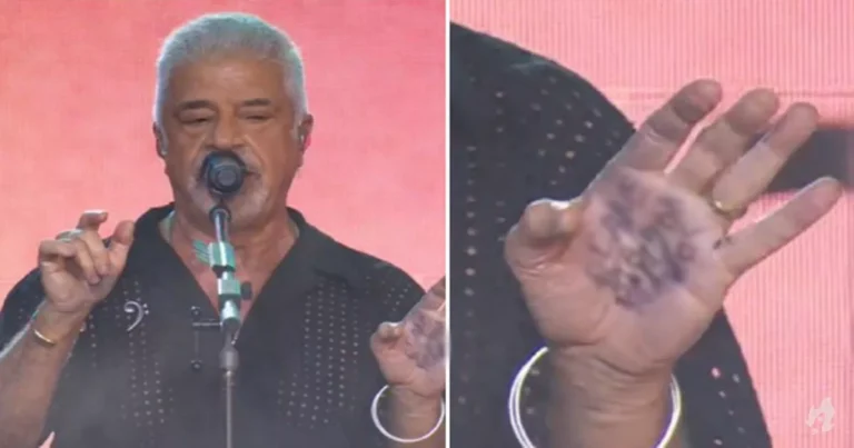 BBB24: Lulu Santos surge com escrita inusitada nas mãos referente aos brothers e dá o que falar – Vídeo