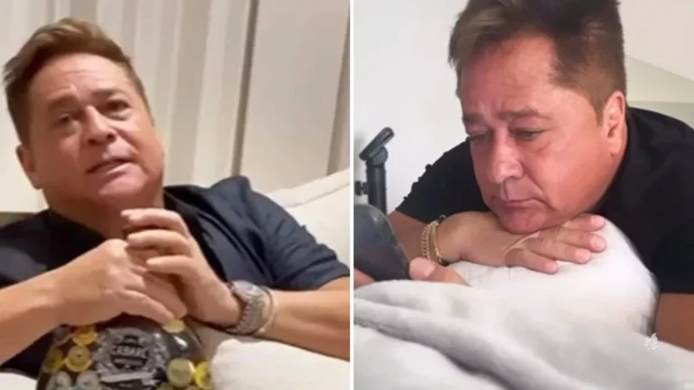 Leonardo é ‘pego no flagra’ antes da gravação de DVD e tenta se explicar, entenda