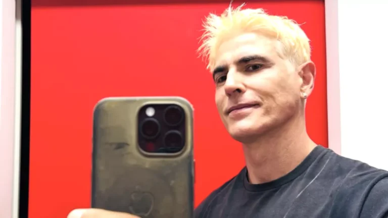 Reynaldo Gianecchini muda o visual e aparece loiro nas redes sociais