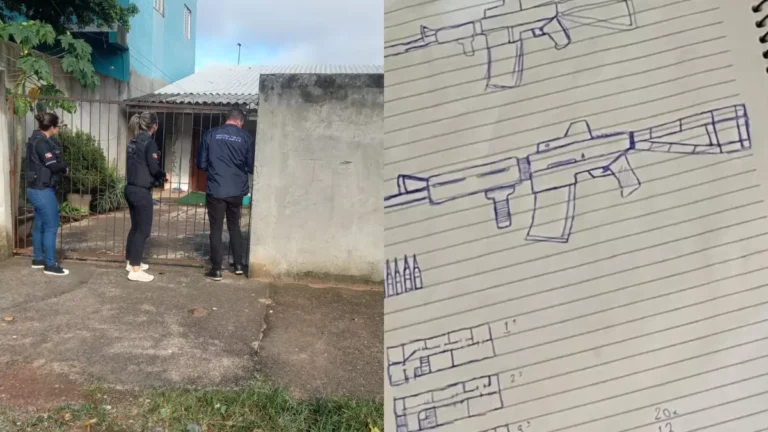 Adolescente planeja atentado em escola e é apreendido no RS