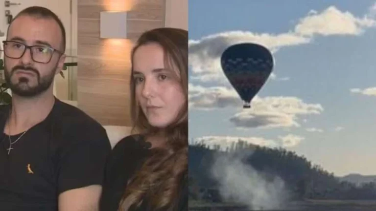 Casal que sobreviveu à queda de balão em SC detalha como escapou da tragédia