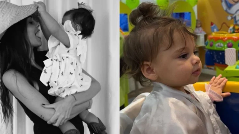 Amanda Kimberlly exibe novas fotos de Helena, filha com Neymar; confira