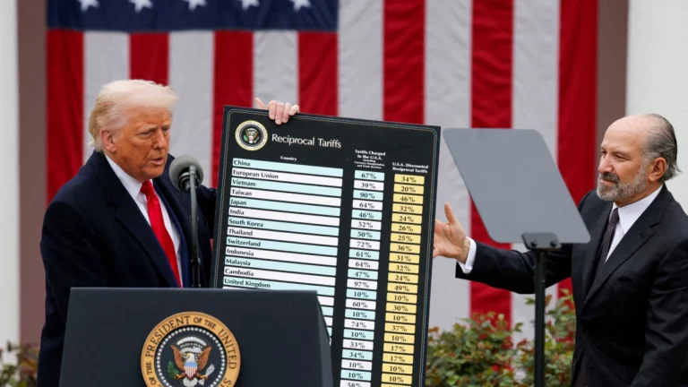 Trump defende política comercial e nega efeito inflacionário de tarifas