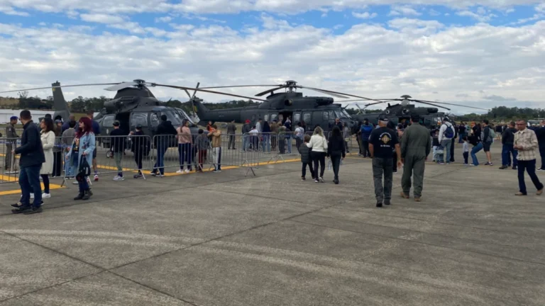 Aviação do Exército reúne mais de 60 mil pessoas em show aéreo