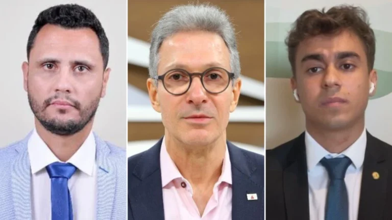 Cleitinho, Zema e Nikolas têm imagens mais positivas em MG, aponta Atlas
