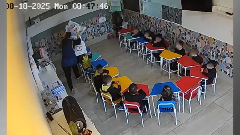 Polícia investiga professora que bateu em criança de 4 anos com livros