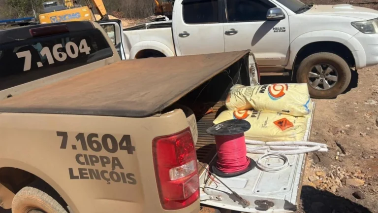 Chinês é preso em garimpo ilegal com explosivos na Bahia