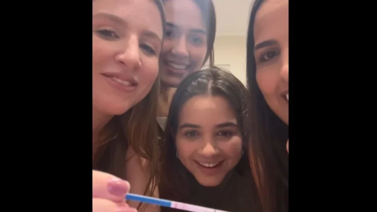 Quatro amigas fazem teste de gravidez juntas e resultado viraliza em vídeo na internet: Sonhos realizados