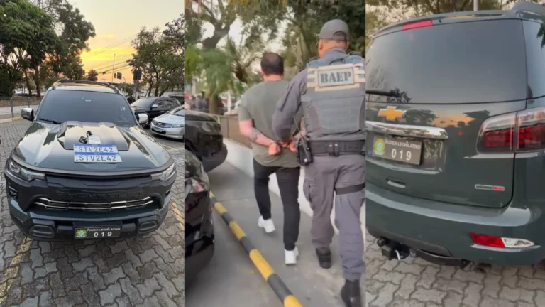 Homem é preso com viatura falsa do governo no Centro de São Paulo