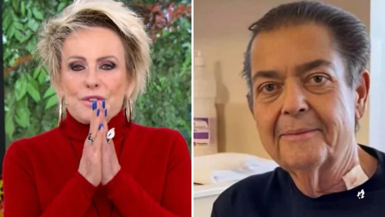 Ana Maria Braga rompe o silêncio e manda mensagem emocionante a Faustão