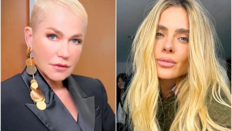Xuxa resgata clique antigo com Carolina Dieckmmann criança; veja