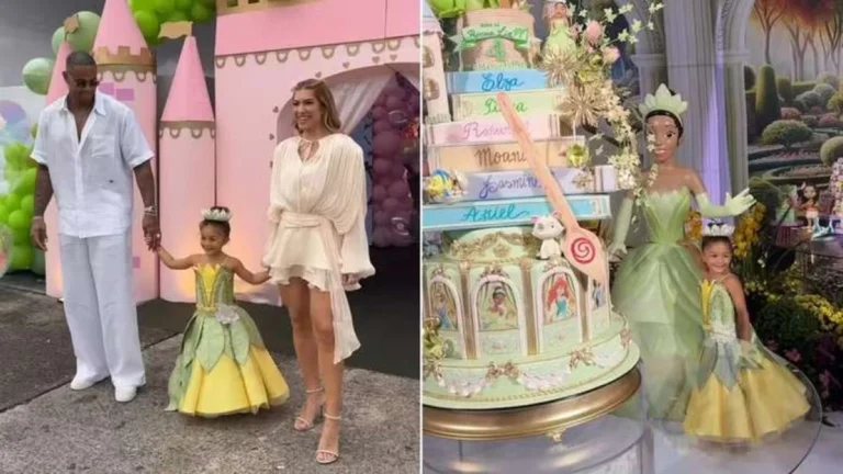 Roupa de Lore Improta no aniversário da filha com Leo Santana viraliza: Está…
