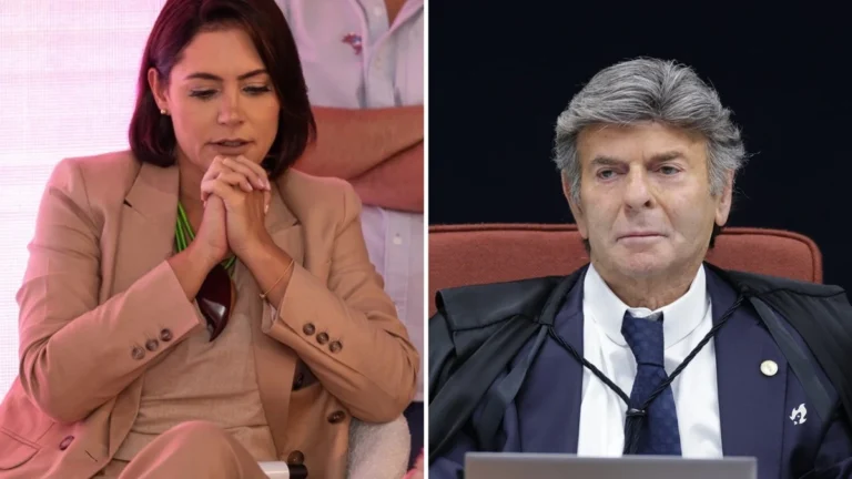 Saiba o que disse Michelle após Fux votar para absolver Bolsonaro