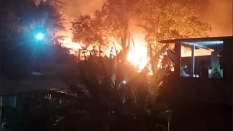 Vídeo: incêndio atinge bairro da Zona Sul de São Paulo