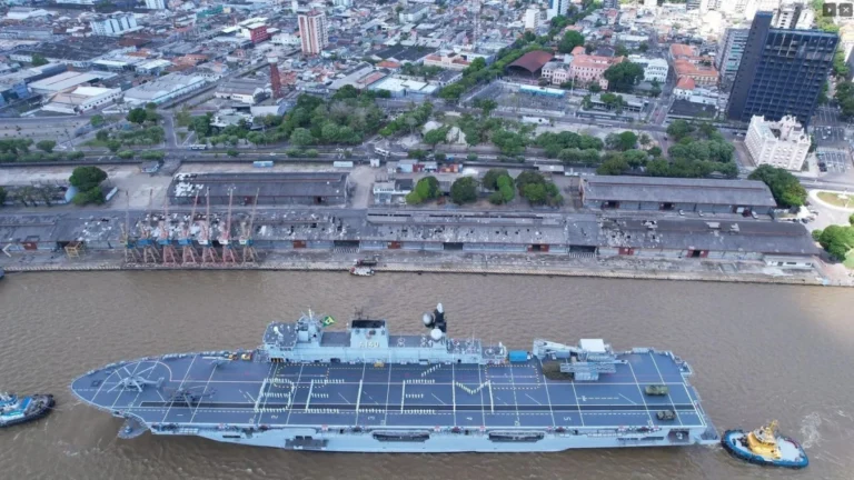 COP30: maior navio de guerra da América Latina chegará a Belém nesta semana
