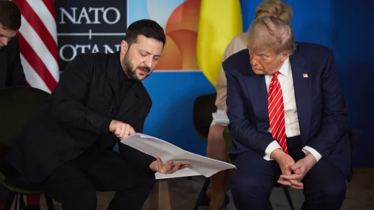 Zelensky e Trump discutem opções para pressionar a Rússia