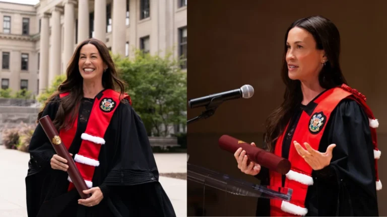 Alanis Morissette recebe doutorado honorário da Universidade de Ottawa