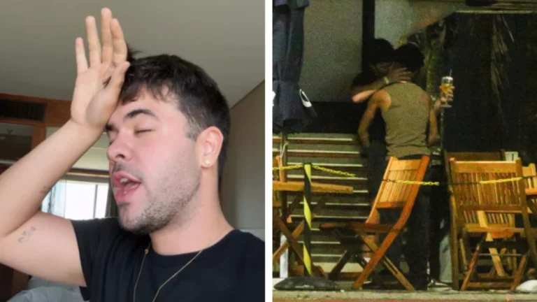 Álvaro ironiza beijo em Lucas Leto após flagra: “Lembro de tudo”