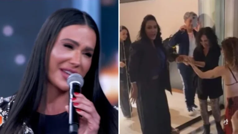 Gracyanne Barbosa é encaminhada às pressas para o hospital após sofrer acidente na Dança dos Famosos