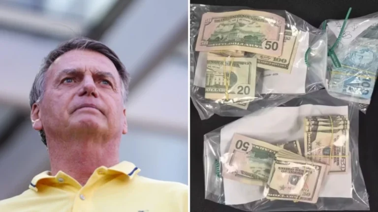 Saiba o que a PF fez com dinheiro apreendido na residência de Jair Bolsonaro