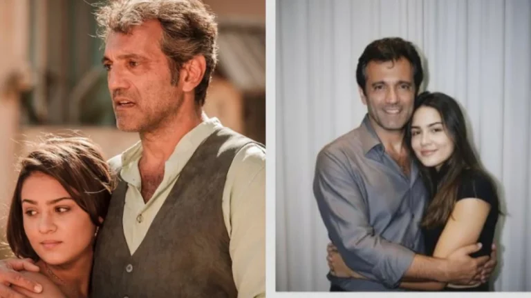 Giullia Buscacio se emociona com foto com Domingos Montagner feita por IA